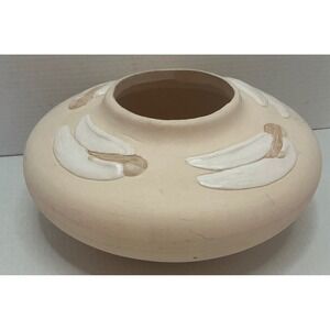 Jack Black Vintage 1994 Pottery Banana Motif Squat Vase Bowl Signed Southwestern